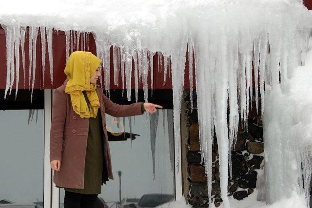 Doğu’da soğuk hava: Erzurum eksi 6