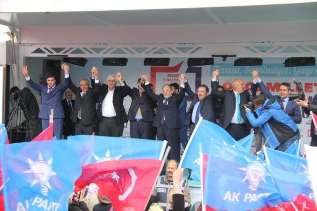 AK Parti Erzurum Milletvekili Akdağ ilçe ilçe geziyor