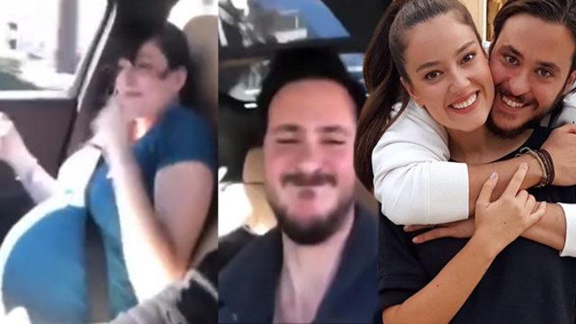 Pelin Akil'den eğlendiren hamile dansı 