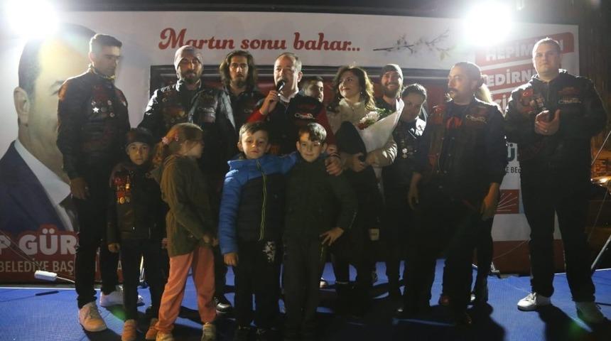 Gürkan’a Türk Chopper’dan ‘onursal’ yelek