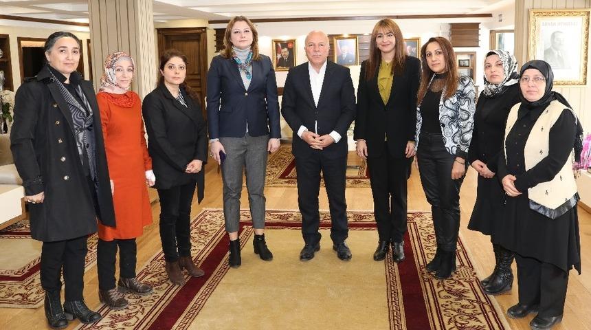 Kadın girişimcilerin ziyaret turu devam ediyor