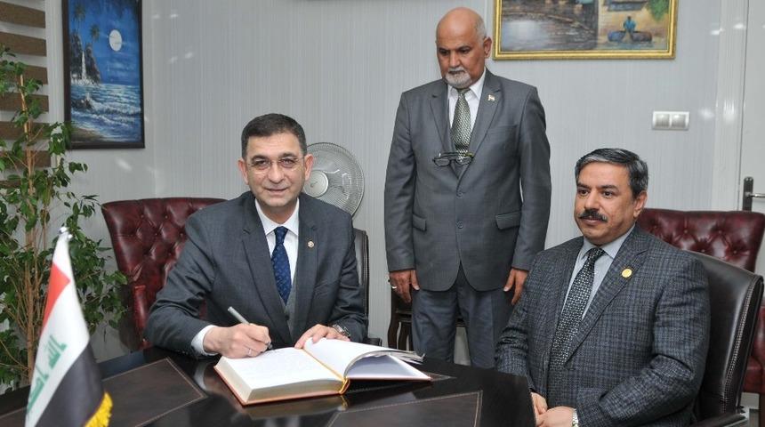 &Uuml;nverdi&rsquo;den Irak&rsquo;ın Gaziantep Başkonsolosu Al-Janabi&rsquo;ye taziye ziyareti