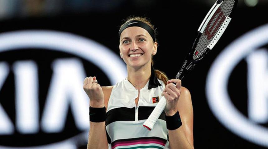 Petra Kvitova, Miami Açık Tenis Turnuvası'na çeyrek finalde veda etti