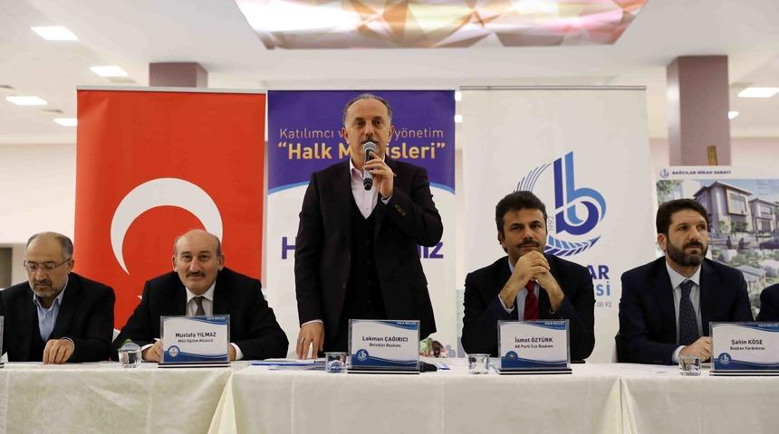 Lokman &Ccedil;ağırıcı: Bağcılar&rsquo;a bin 513 kişilik amfi tiyatro yapacağız