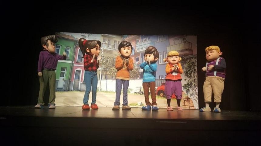 &Ccedil;ocukların tiyatro keyfi