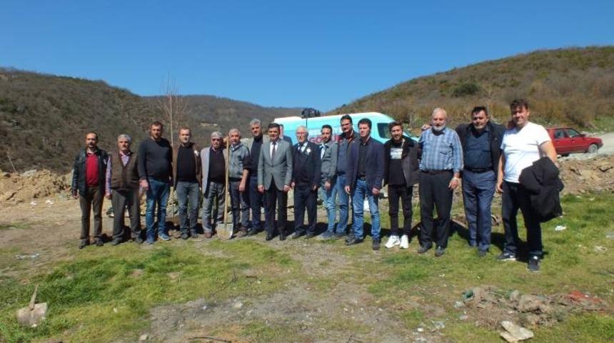 Pazaryeri&rsquo;nde eski &ccedil;&ouml;pl&uuml;k alanı ağa&ccedil;landırıldı