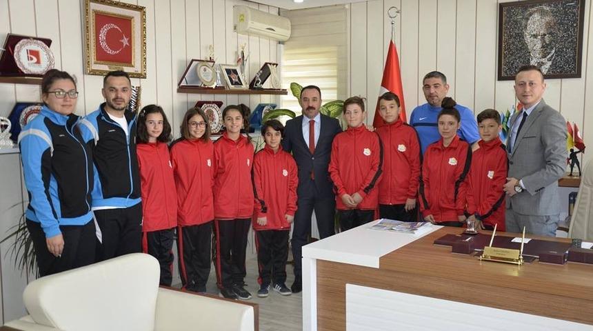Başarılı sporcular Anadolu Yıldızlar Lig&rsquo;ine uğurlandı