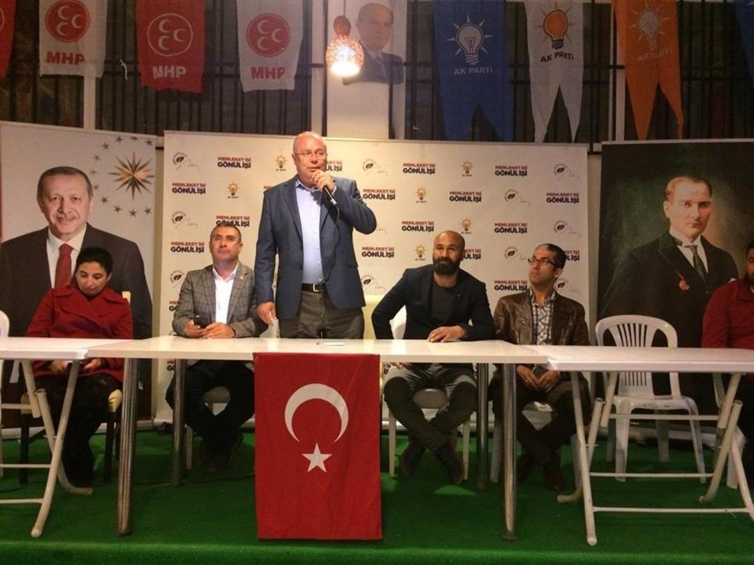 Dr. Tahir Ateş se&ccedil;im &ccedil;alışmalarına hız kesmeden devam ediyor