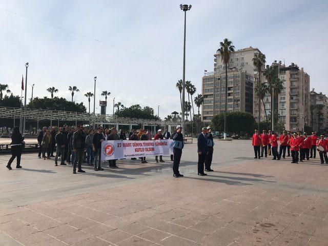 Mersin’de Dünya Tiyatrolar Günü kutlandı