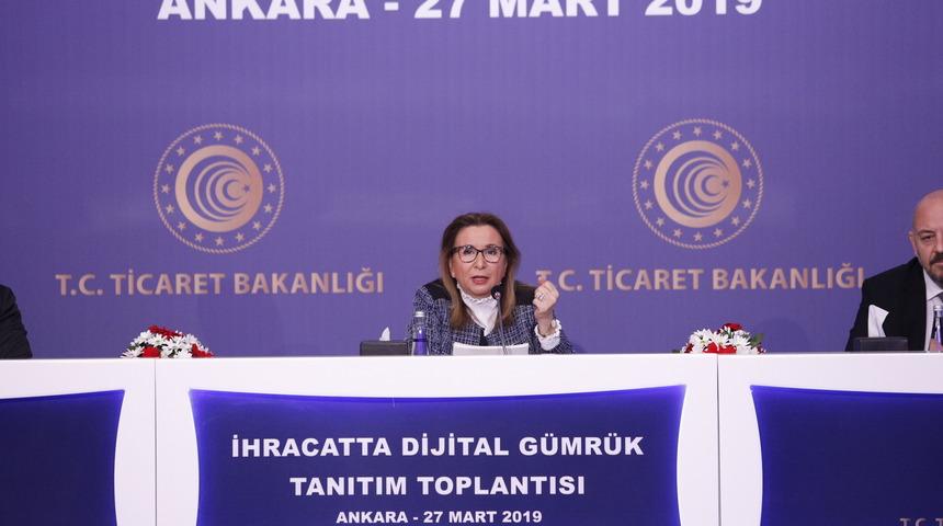 Bakan Pekcan: Kağıtsız ihracat uygulamasına geçiyoruz