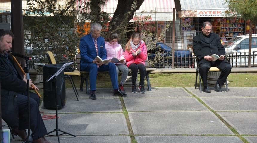Sinop&rsquo;ta kitap okuma etkinliği