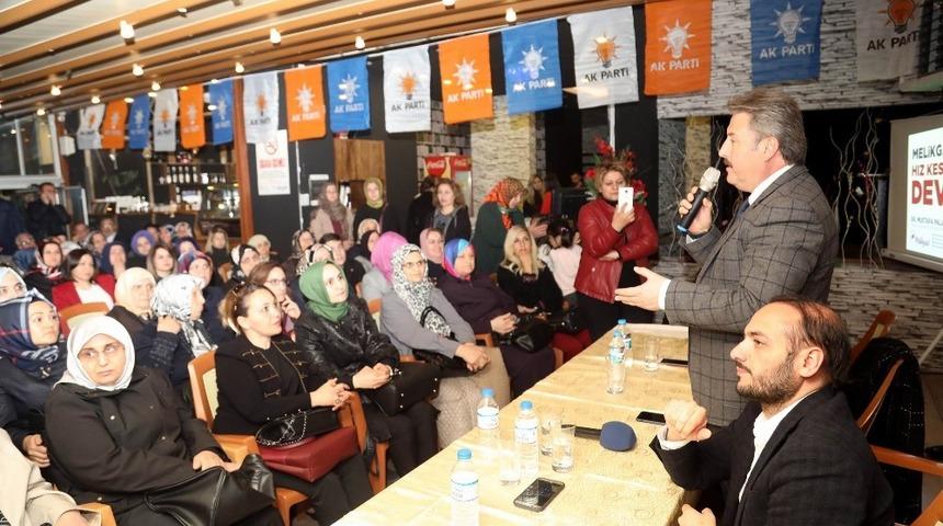 Melikgazili kadınlardan başkanlara tam destek