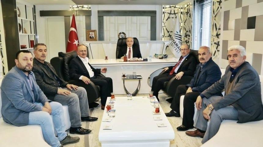 ADVAK y&ouml;netimi Başkan Kutlu ile bir araya geldi