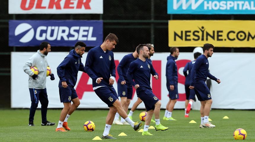 Fenerbah&ccedil;e Ankarag&uuml;c&uuml; ma&ccedil;ının hazırlıklarını s&uuml;rd&uuml;rd&uuml;