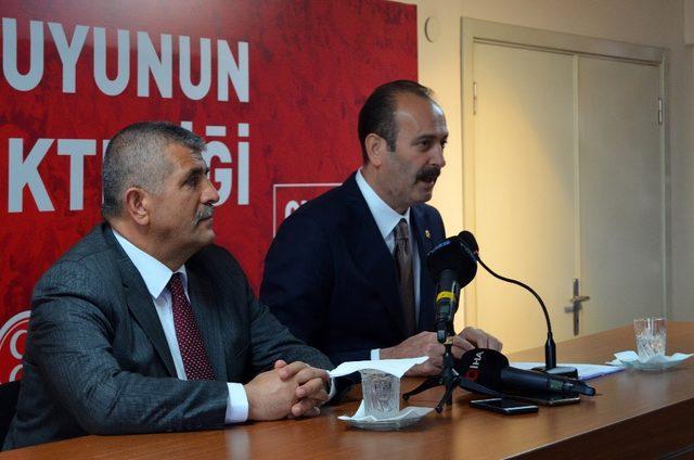 MHP’li Osmanağaoğlu: “Atatürk’ün kurtardığı İzmir, Kılıçdaroğlu tarafından düşmana teslim ediliyor”