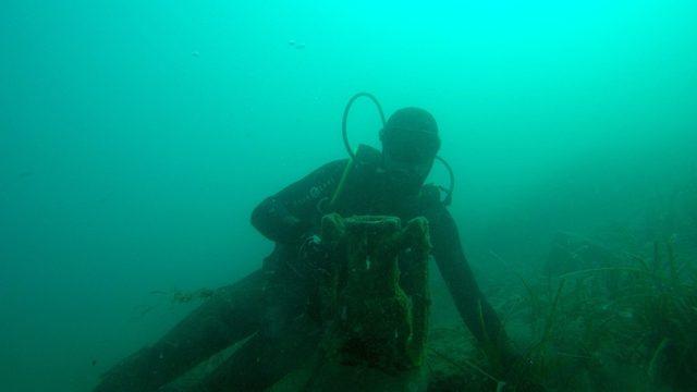 Yalıkavak’ta deniz dibi temizliği yapıldı