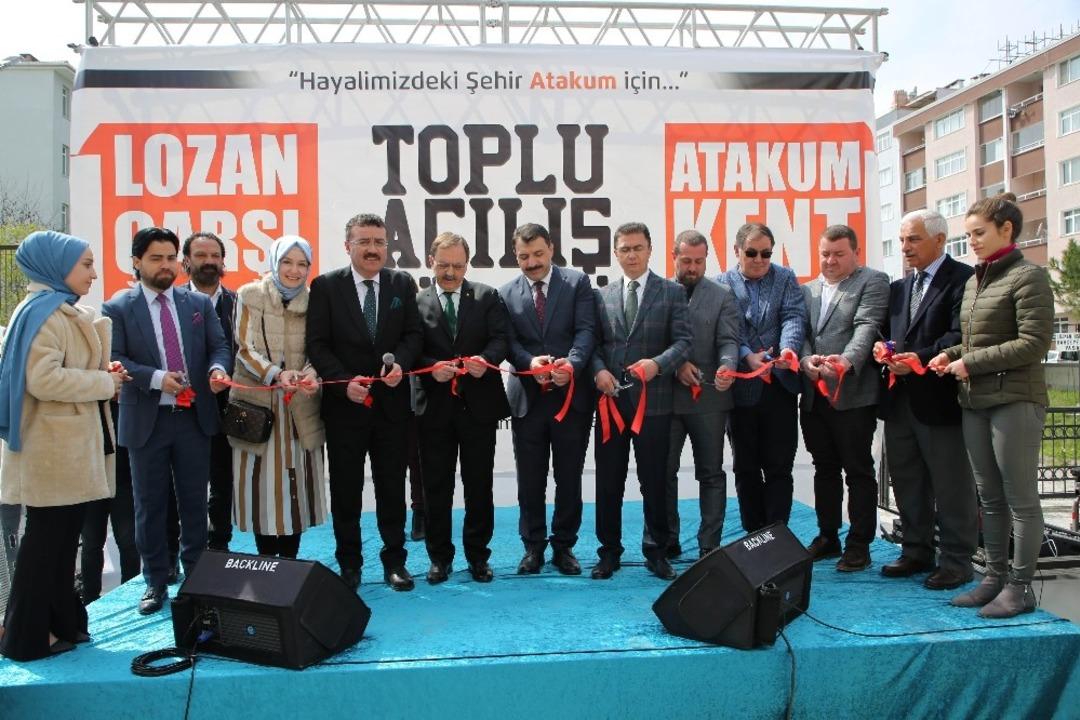 Atakum&rsquo;da &ccedil;arşı cadde ve meydan a&ccedil;ılışı