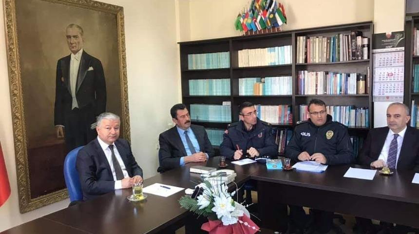 Develi&rsquo;de Asayiş ve Huzur Toplantısı yapıldı