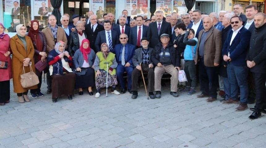 Kolay Mahallesi&rsquo;nde Cumhur İttifakı adaylarına coşkulu karşılama
