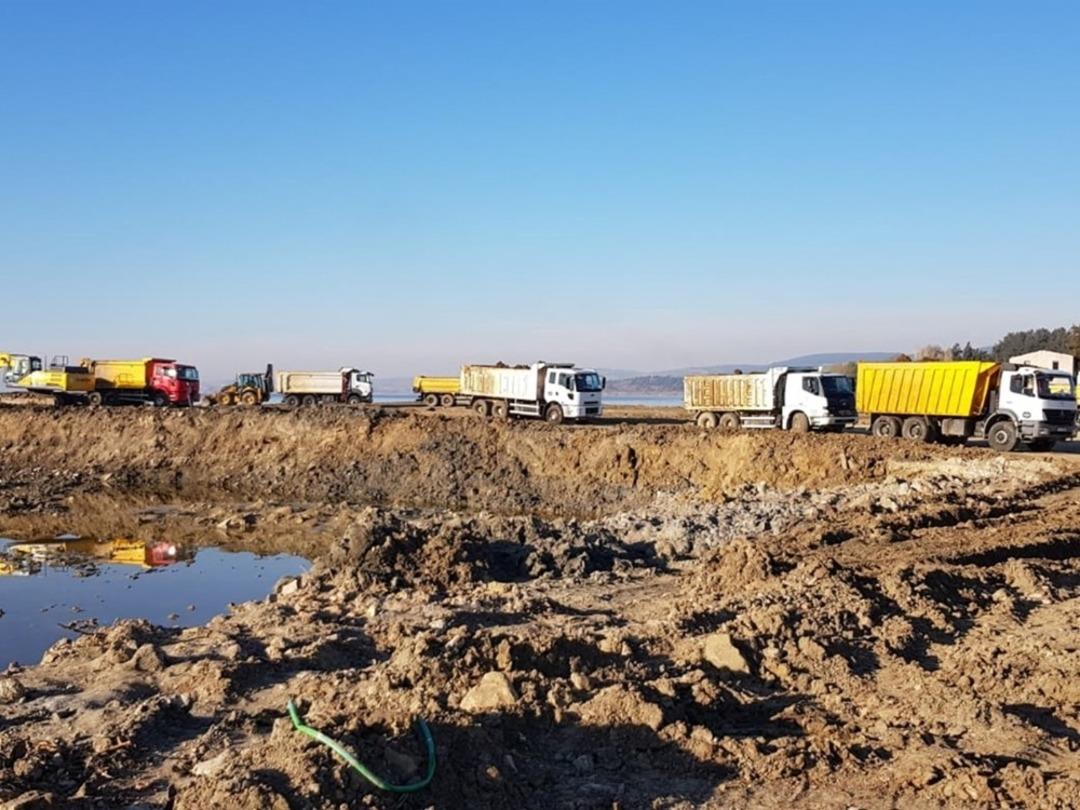 Vali Tavlı, Gelibolu Yeni Feribot İskelesi &ccedil;alışmalarını inceledi