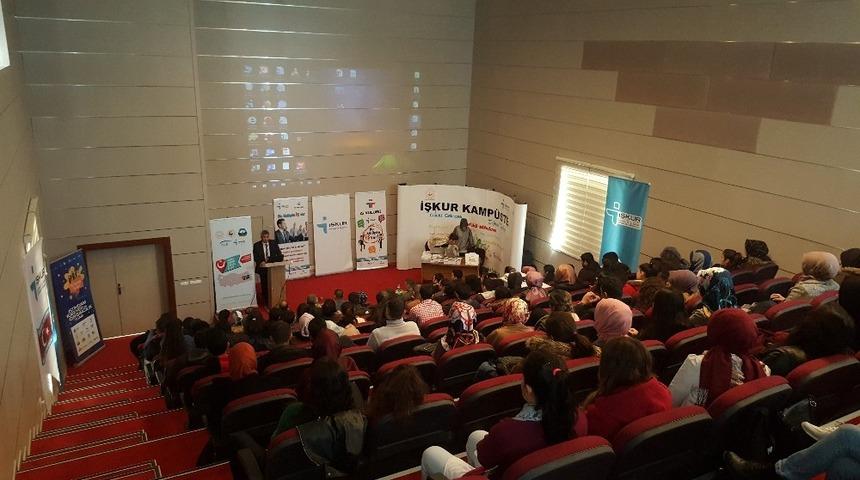 Silvan MYO&rsquo;da İŞKUR kamp&uuml;ste etkinliği