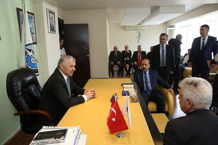 Başkan Çelik iş alemini ziyaret etti G5