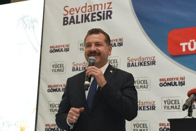 Balıkesir Büyükşehir Adayı Yılmaz, 