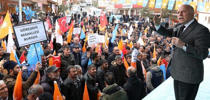 Narman mitingine Sekmen damgası G5