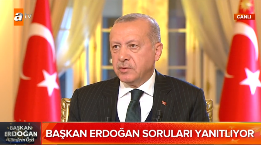 Cumhurbaşkanı Erdoğan'dan canlı yayında önemli açıklamalar
