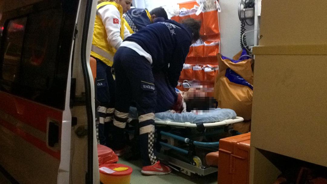 Manisa'da dehşet anlar! İlk yardım ekibi bile bakmakta g&uuml;&ccedil;l&uuml;k &ccedil;ekti
