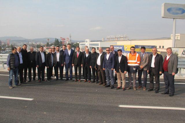 Panayır Köprülü Kavşağı trafiğe açıldı