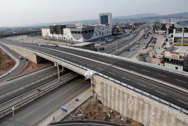 Panayır Köprülü Kavşağı trafiğe açıldı