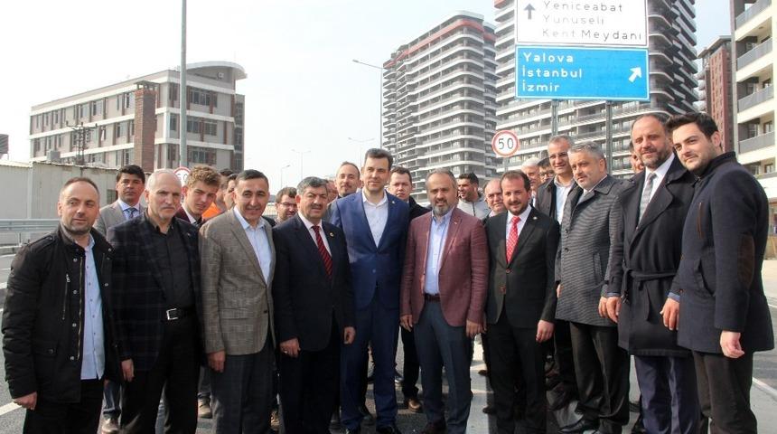 Panayır K&ouml;pr&uuml;l&uuml; Kavşağı trafiğe a&ccedil;ıldı