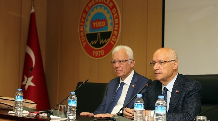 Başkan Yaşar&rsquo;dan T&uuml;rkiye Emekliler Derneğine ziyaret