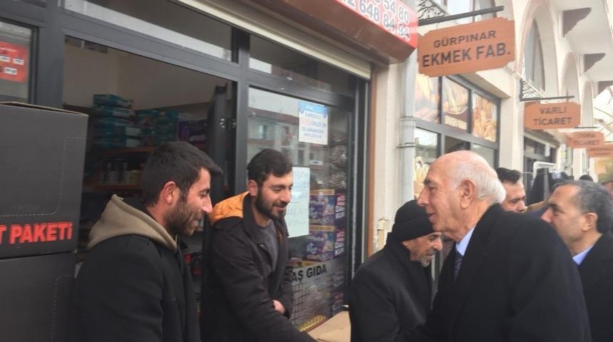 AK Parti&rsquo;li İrfan Kartal&rsquo;dan esnaf ziyareti