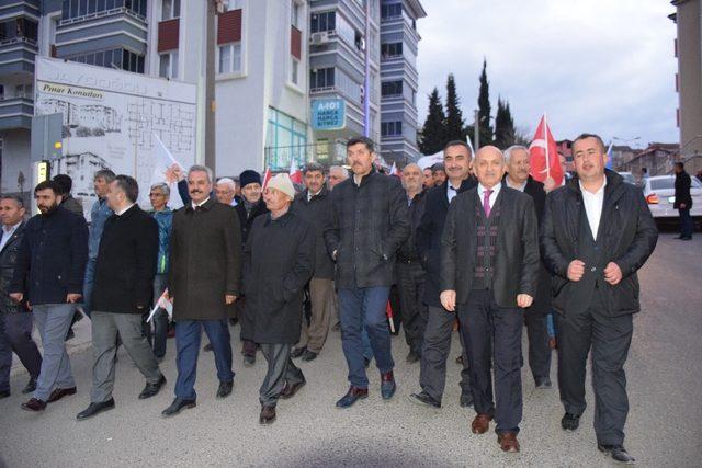 Karabük’te ‘AK Yürüyüşler’ devam ediyor