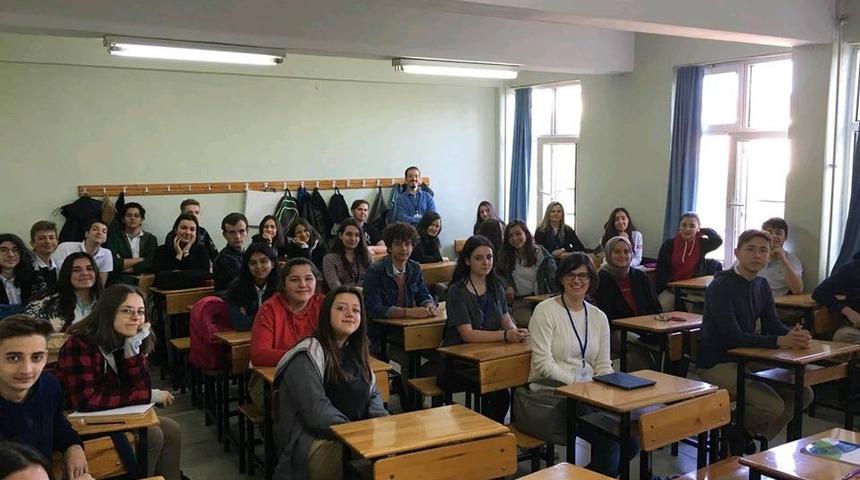 Biga&rsquo;da &ouml;ğrenciler, Avrupalı konuklarını ağırlıyor