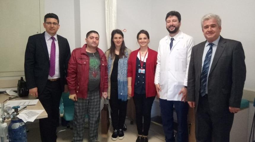 Lapseki Devlet Hastanesinden sosyal sorumluluk projesi