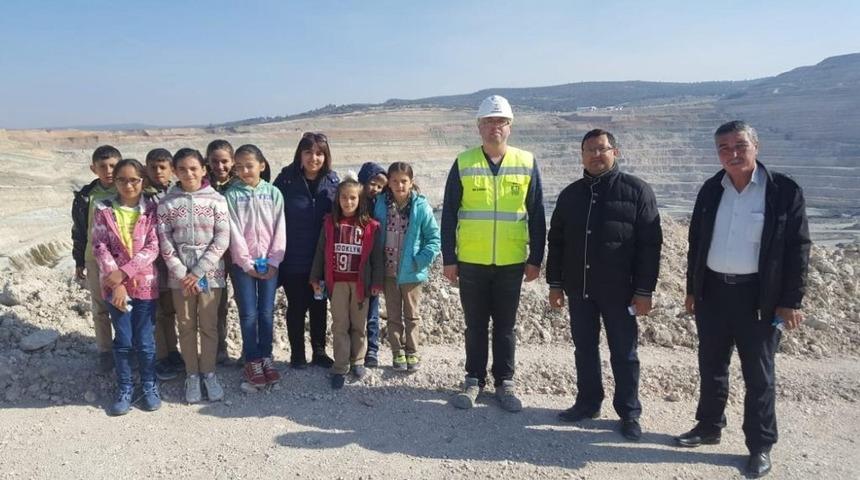 Öğrenciler, Hisarcık Bor Tesisleri’ni gezdi