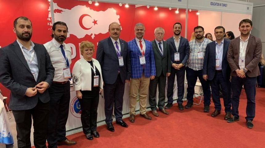 KB&Uuml;, Asya&rsquo;nın en b&uuml;y&uuml;k eğitim fuarına katıldı