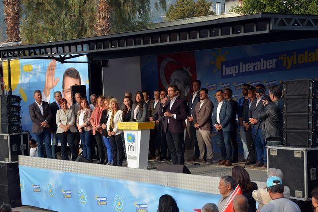 Mehmet Tosun’un mitingi yoğun ilgi gördü