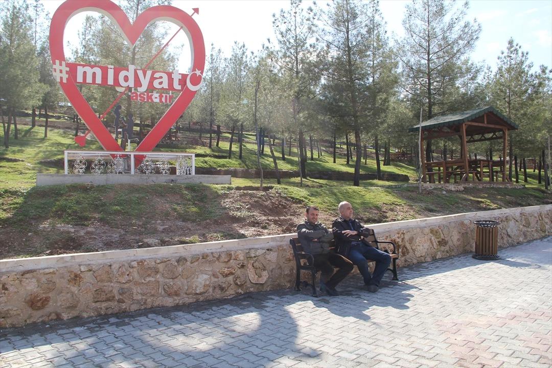 Midyat millet bah&ccedil;esi a&ccedil;ıldı 