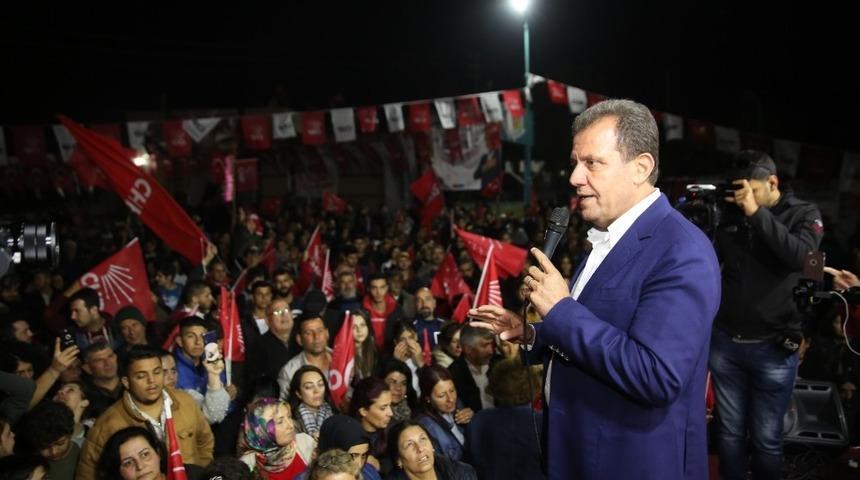 Se&ccedil;er: "Demokrasinin kalbi Mersin&rsquo;de atıyor"