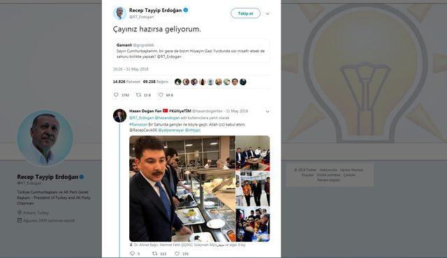 En çok 'Çayınız hazırsa geliyorum' mesajı beğenildi