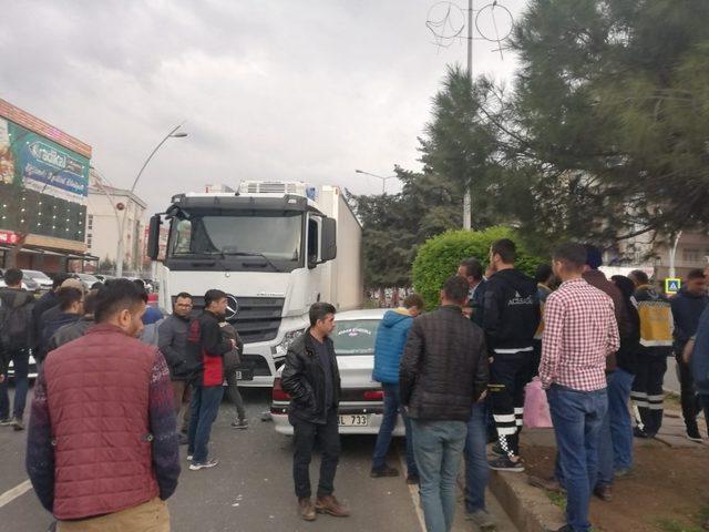 Diyarbakır’da maddi hasarlı trafik kazası