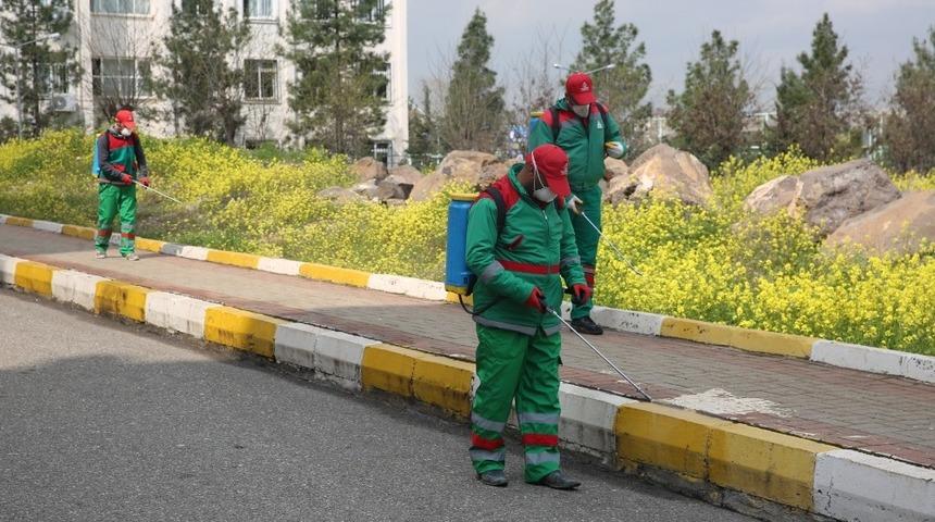 Karaköprü’de haşerelere karşı ilaçlama yapıldı