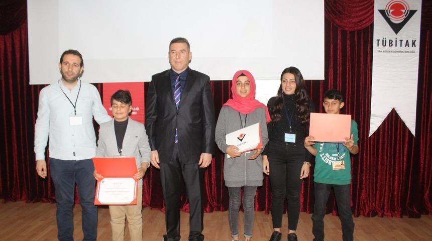 Van&rsquo;da T&Uuml;BİTAK &ouml;d&uuml;l t&ouml;reni