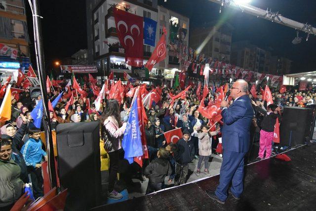 Salihli’de Cumhur İttifakı coşkusu