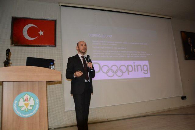 Manisa BBSK altyapısına ’Beslenme ve Anti-Doping’ konulu seminer