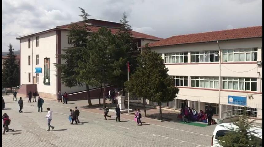 Hekimhan&rsquo;da okullarda deprem tatbikatı